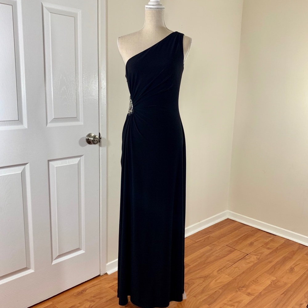Eliza J Cocktail Formal Evening One Shoulder Dress